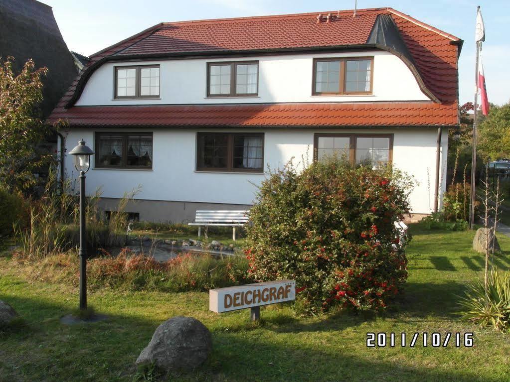 Pension Deichgraf Middelhagen Esterno foto